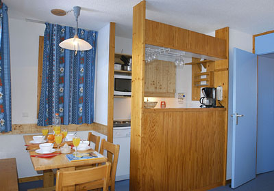 it�rieur d'un appartement � la r�sidence les Brigues de Courchevel